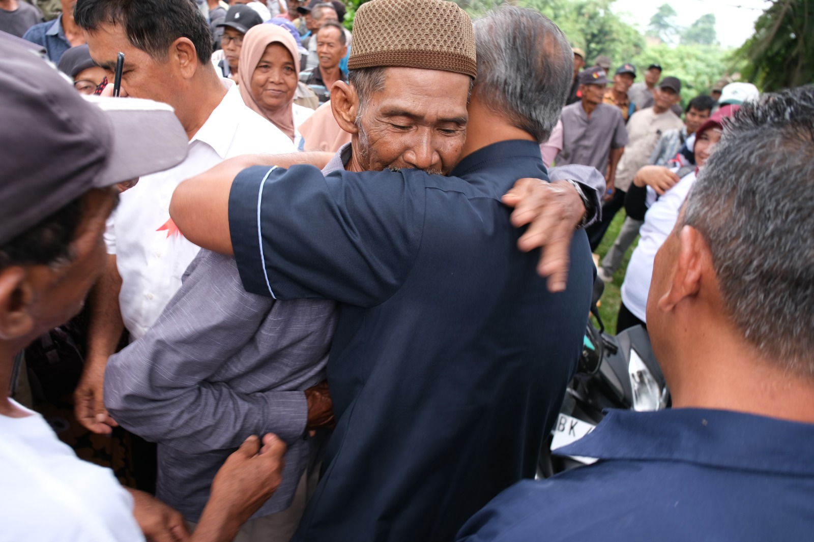 Serukan Tuntutan, Puluhan Pensiunan Karyawan PTPN 1 Regional 1 Lakukan Aksi Damai