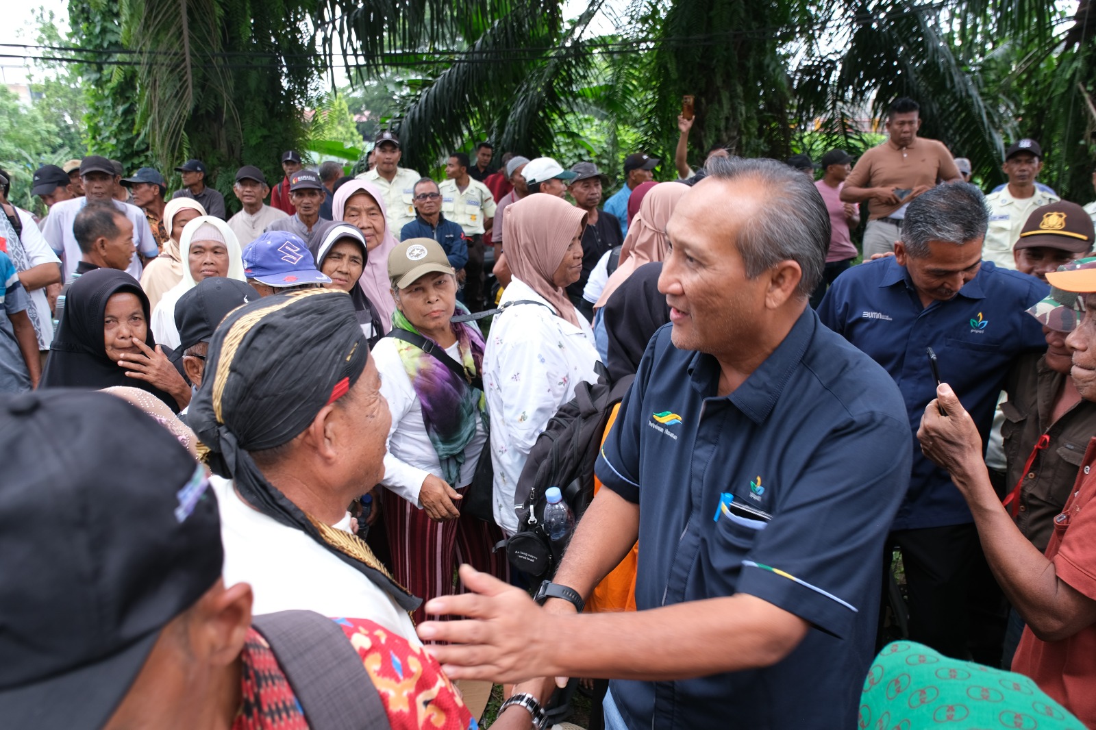 Serukan Tuntutan, Puluhan Pensiunan Karyawan PTPN 1 Regional 1 Lakukan Aksi Damai