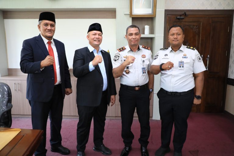 Kalapas Lhoksukon Bahas Pembangunan Gedung Baru Lapas dengan Bupati Aceh Utara