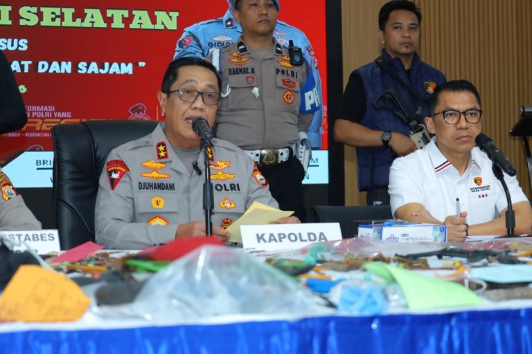 Polda Sulsel Ungkap Ratusan Kasus Curat, Curas, Curanmor dan Ratusan Pelaku Kejahatan Jalanan
