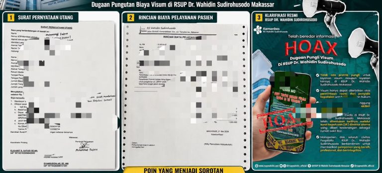 SEMMI Gowa Bantah Klaim Hoaks RS Wahidin: “Kami Punya Bukti Dugaan Pungli Visum”
